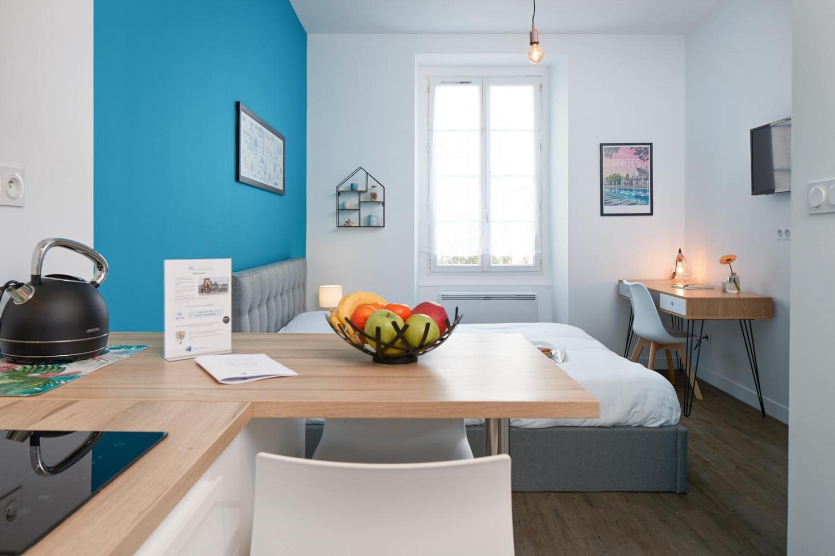 Ferienwohnung Le Bleu Nantais Nantes Exterior foto